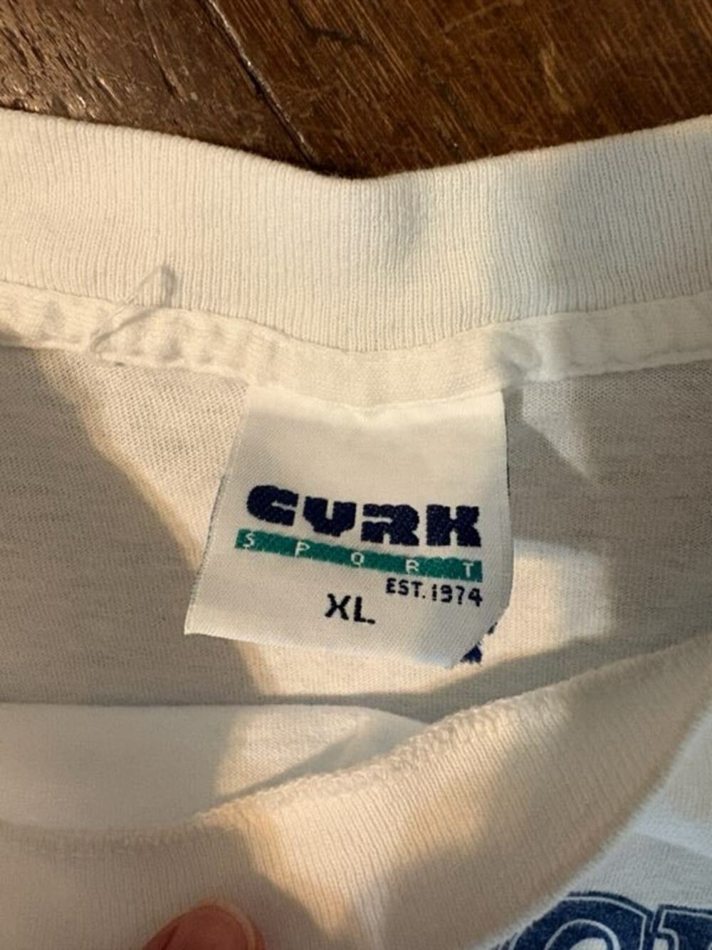 GURK SPORT Vintage 90s San Francisco Graphic Tee Mens XL White - Picture 4 of 6